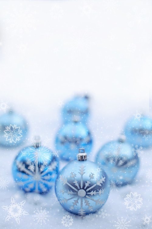 snow  snowing  ornaments