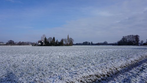 snow  countryside  nature