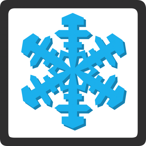 snow flake sign