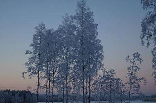 snow finnish finland