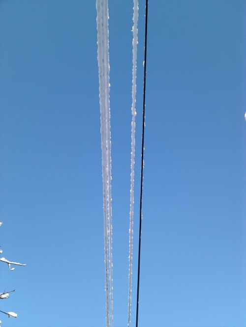 snow sky wire
