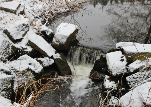 snow winter solitude