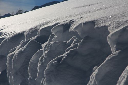 snow mountain winter