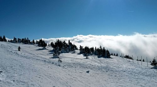 snow sky winter