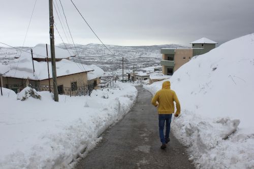 snow golan winter