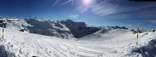 snow mountain nature