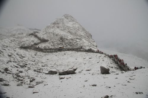 snow snow mountain winter