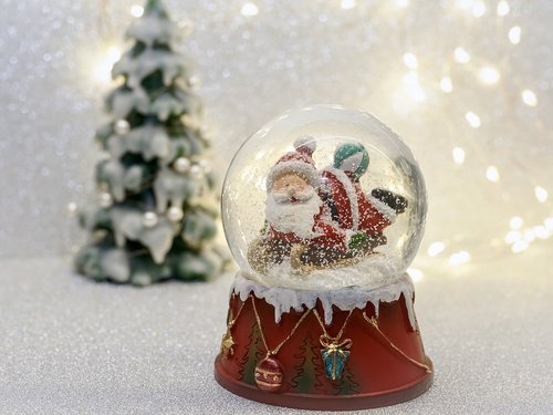 snow ball  santa claus  christmas
