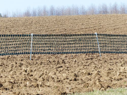 snow fence fence arable