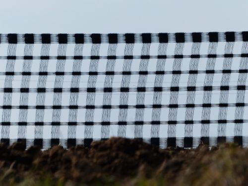 snow fence fence braid