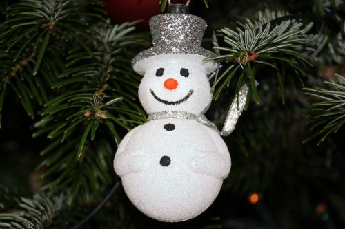 snow man christmas decoration christmas