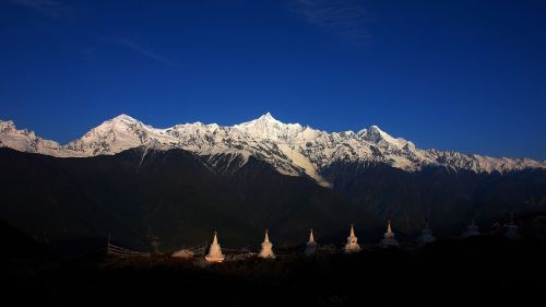 snow mountain meili snow mountain sunshine jinshan