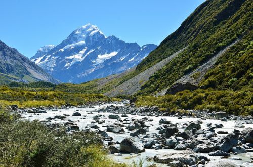 snow mountain the scenery europe and america