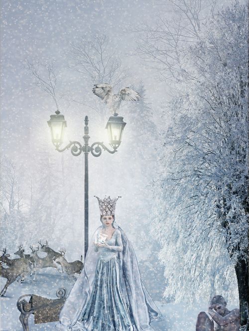 snow queen fairy tales winter