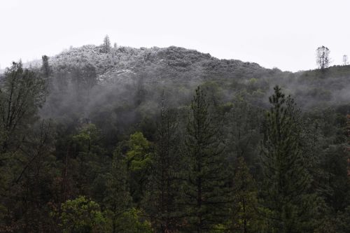 Snow Topped Mountain