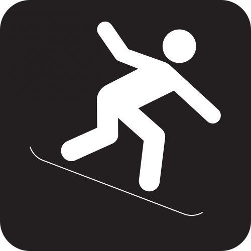snowboard skiing snow