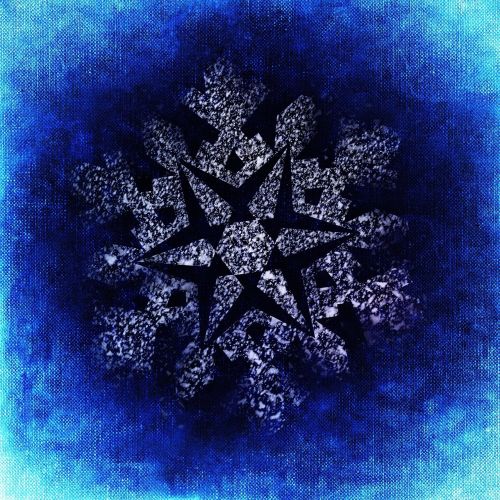 snowflake snow abstract