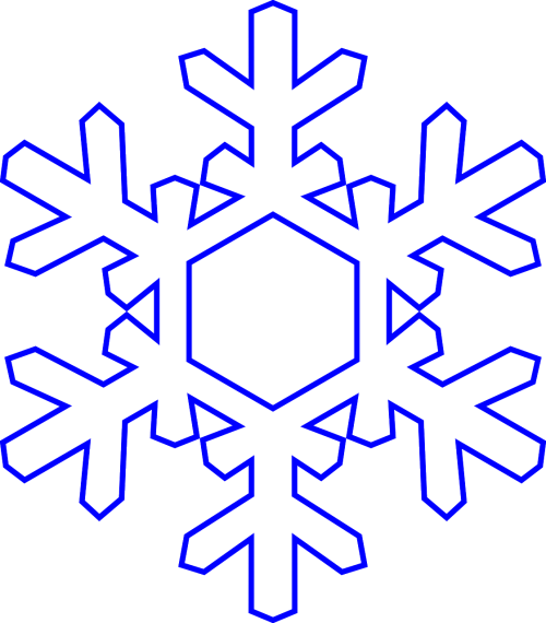 snowflake crystal symmetry