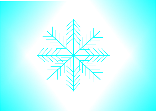 snowflake flake ice
