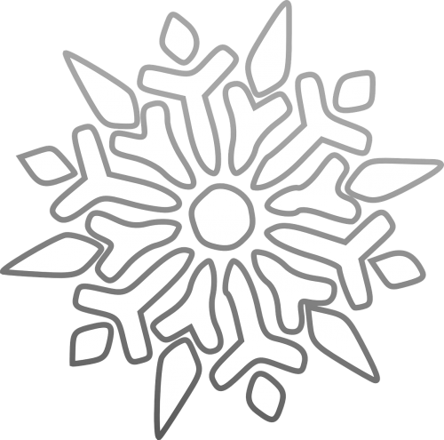 snowflake ice star