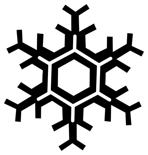 snowflake snow winter