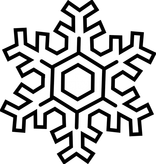 snowflake snow winter
