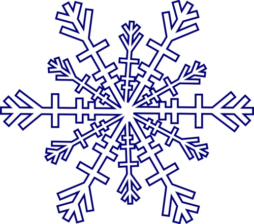snowflake winter cold