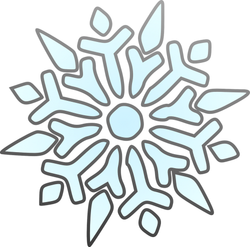 snowflake flake snow