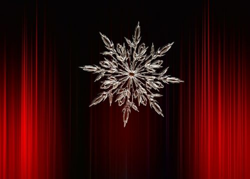 snowflake ice crystal ice