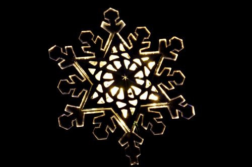 snowflake holiday festive