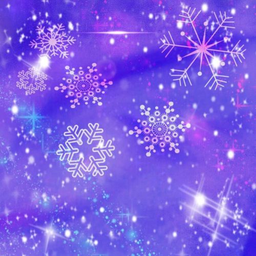 snowflakes star christmas