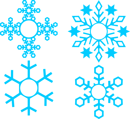 snowflakes snow winter