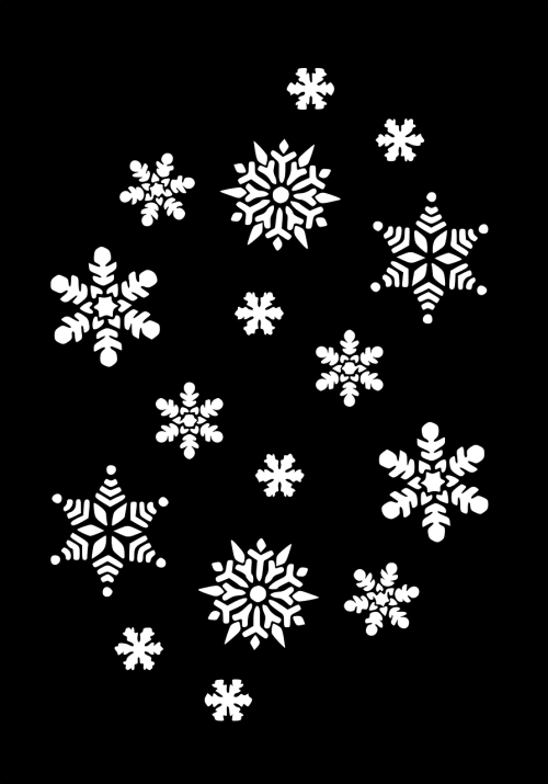 snowflakes snow flakes snow crystals