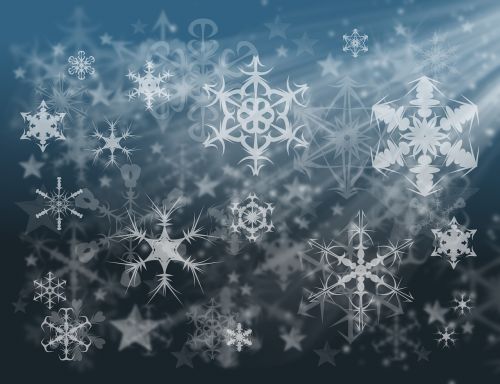 snowflakes wallpaper snow