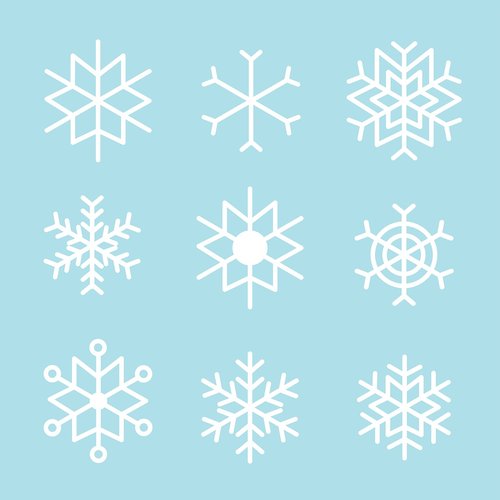 snowflakes  winter  graphics