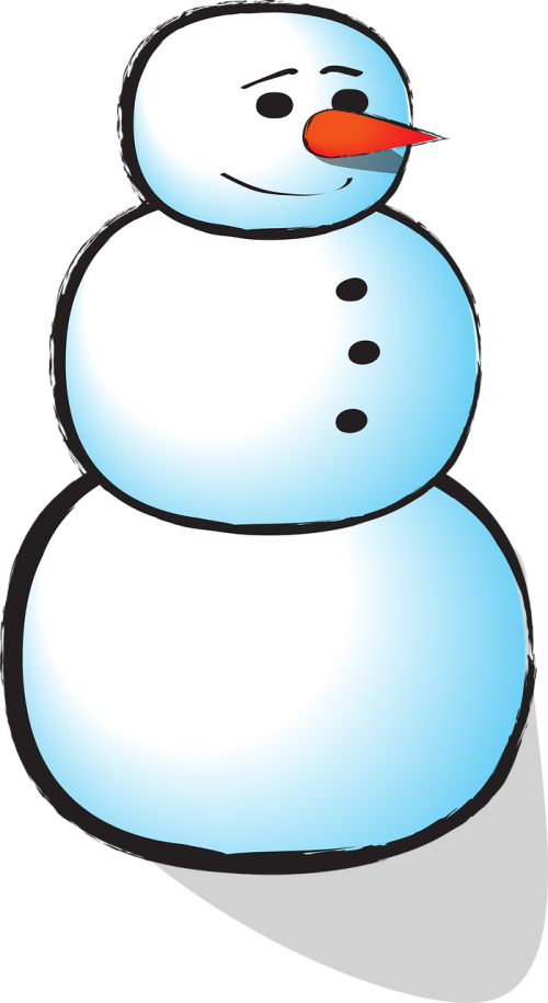 snowman holiday happy