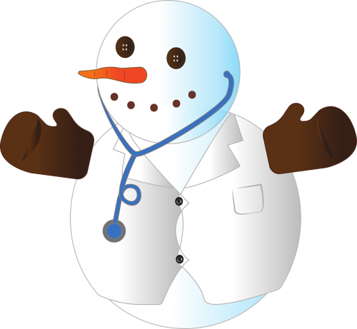 snowman christmas doctor