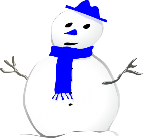 snowman winter cold