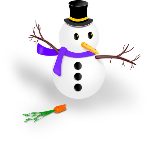 snowman  drawing  transparent background