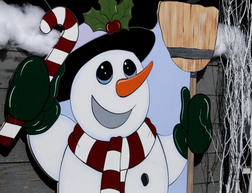 Snowman Sign Decoration