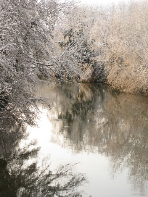 snowy river winter