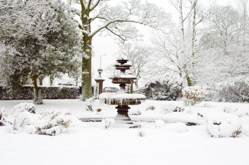 Snowy Fountain