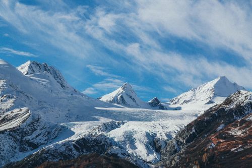 snowy mountains mountains landscape