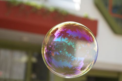 soap bubble colourfull