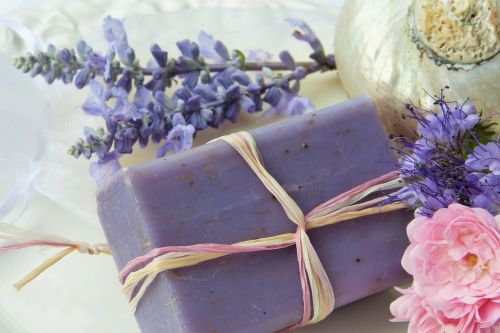 soap purple lavender
