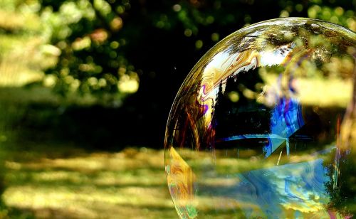 soap bubble huge large