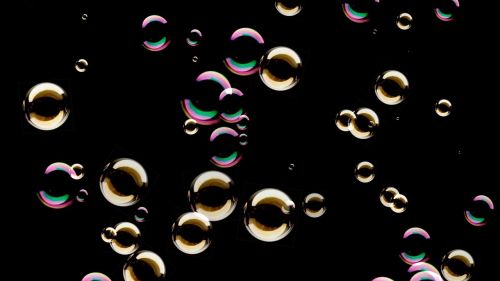 soap bubbles ball background