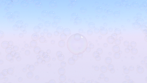soap bubbles graphic blow