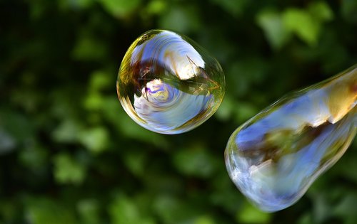 soap bubbles  bubbles  float