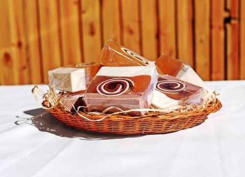 soaps honey and cinnamon glicerine soap